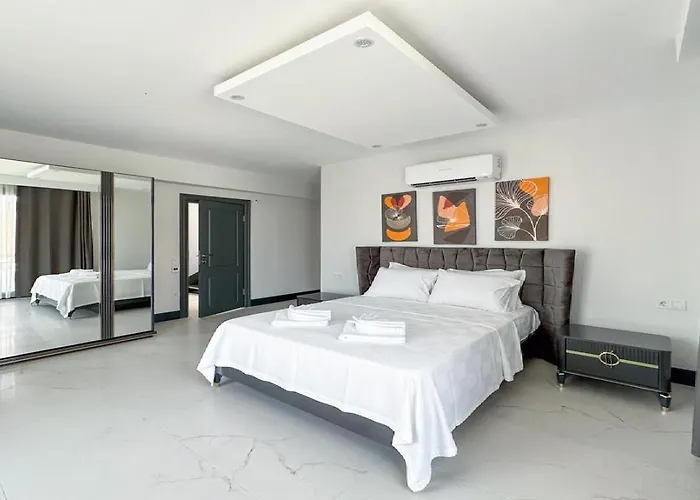 Villa De özel Müstakil Havuzlu, Plaja Yakın Lüx *